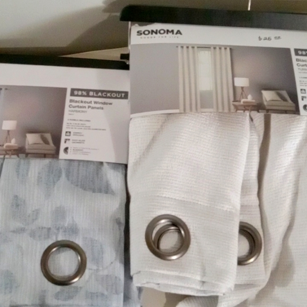 Sonoma blackout curtains